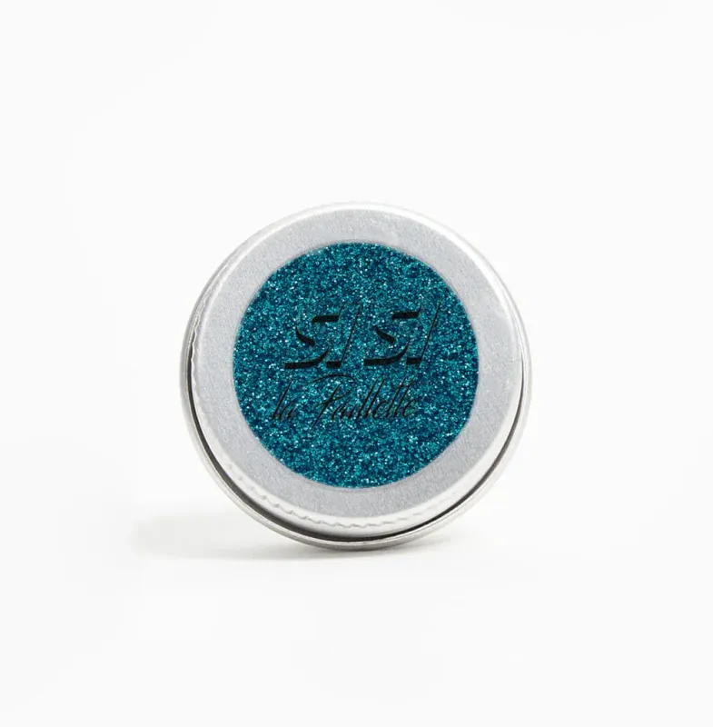 Paillettes turquoise fines - Si Si la Paillettes