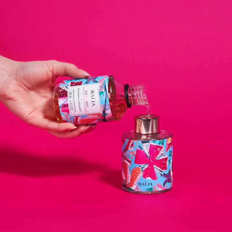 Recharge Bouquet Parfumé "Ile d'Azur" 200ml - Baija