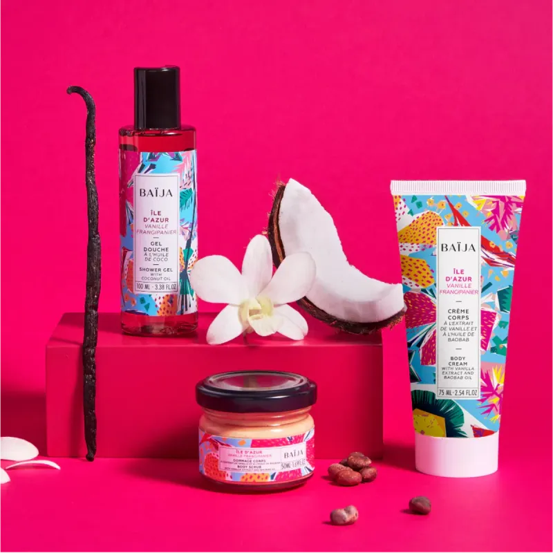 Coffret Soin Corps "Ile d'Azur" - Baïja