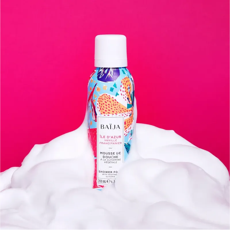 Mousse douche "Ile d'Azur" 200ml - Baïja