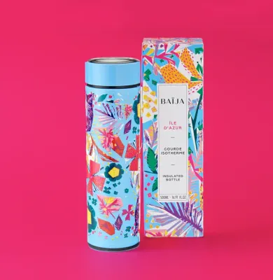 Gourde Isotherme  Gourde Isotherme "Ile d'Azur" 200ml - Baïja
