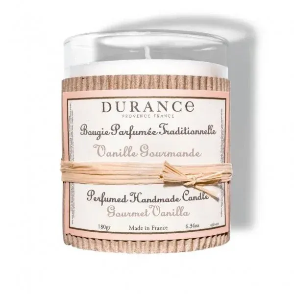 Bougie Parfumée Vanille Gourmande 180G - Durance