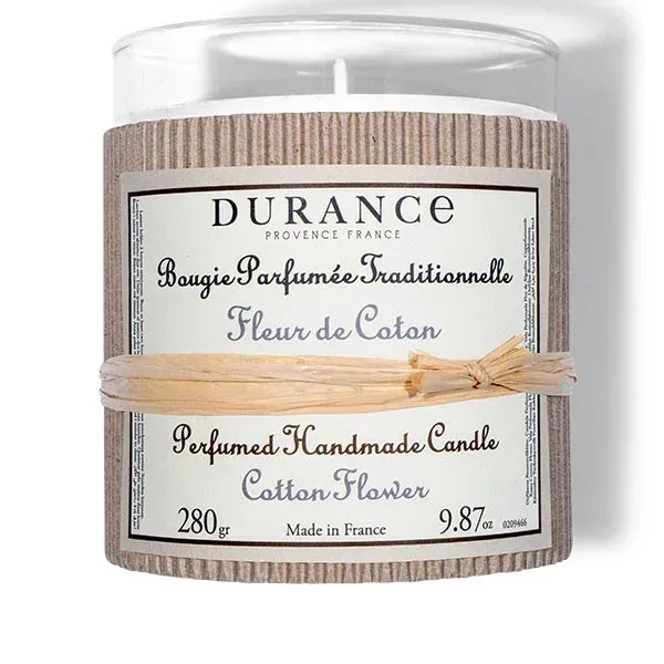 Bougie Parfumée "Fleur de Coton" 280g - Durance