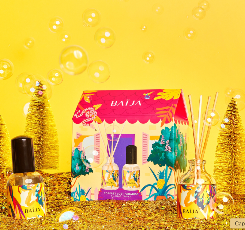 Coffret Lost Paradise - Bouquet & parfum d'intérieur