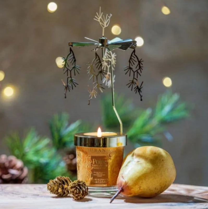 Carrousel Bougie Poire Succulente