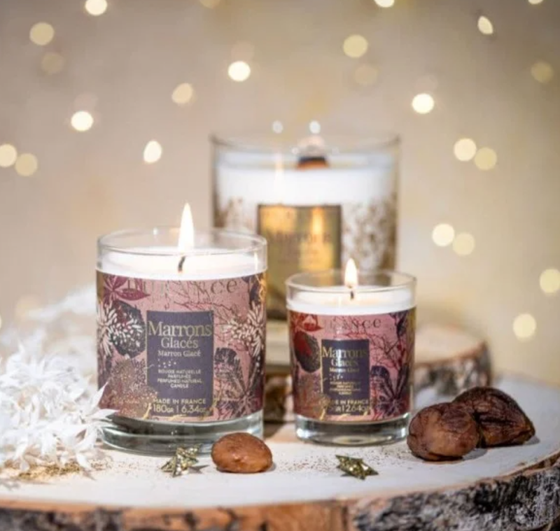 Petite Bougie Parfumée Marrons Glacés