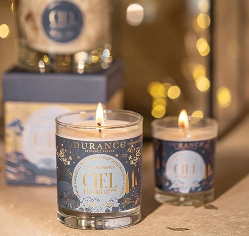 Petite Bougie Parfumée Ciel Poudré