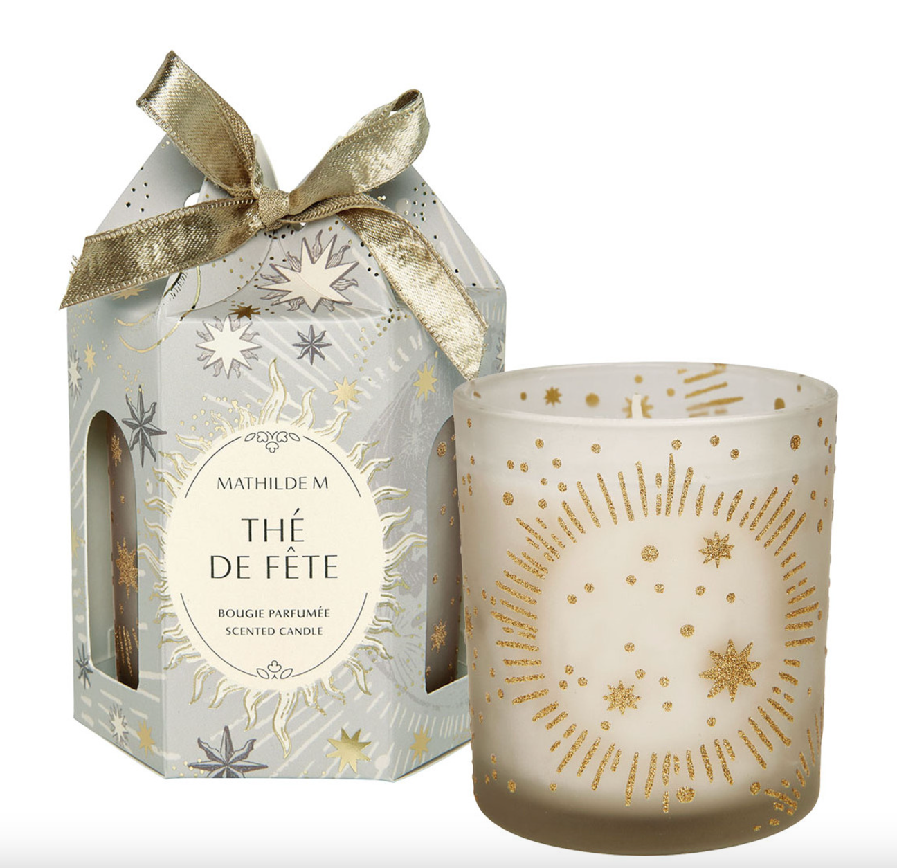 Bougie parfumée Fête Céleste 160 g - Thé de Fête