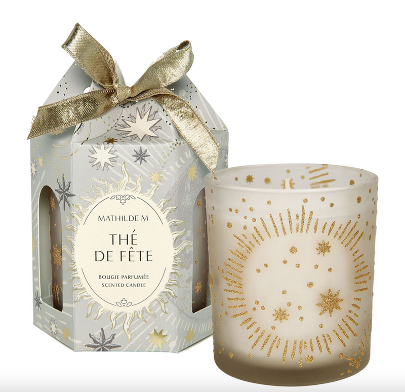 Bougie parfumée Fête Céleste 160 g - Thé de Fête
