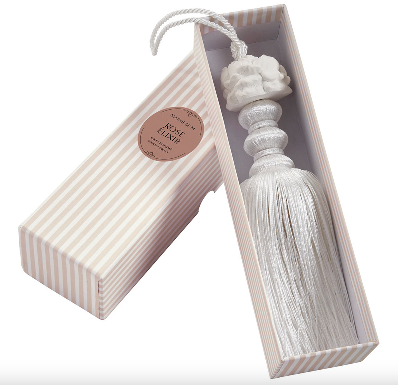 Pompon parfumé Fleur Royale - Rose Élixir