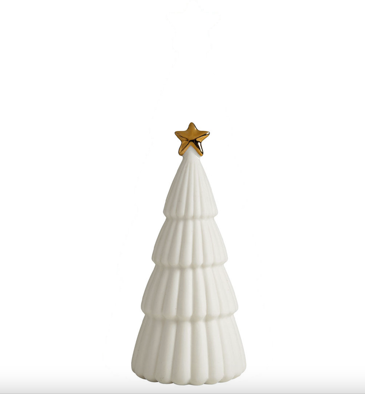 Sapin décoratif lumineux - Petit modèle - H. 16 cm
