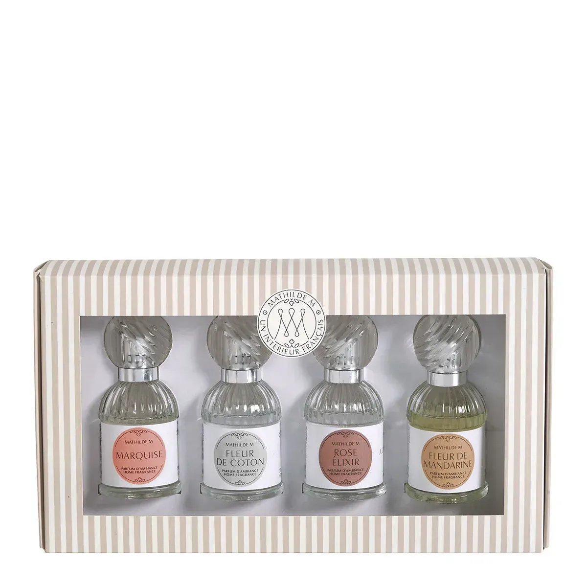 Coffret découverte de 4 parfums d'ambiance 30 ml Les Intemporelles