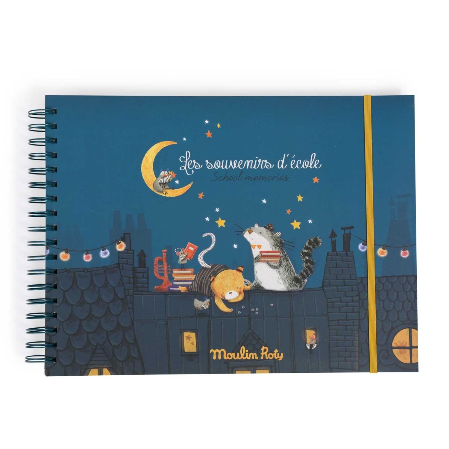 Album de souvenirs d'école "Les Moustaches" - Moulin roty