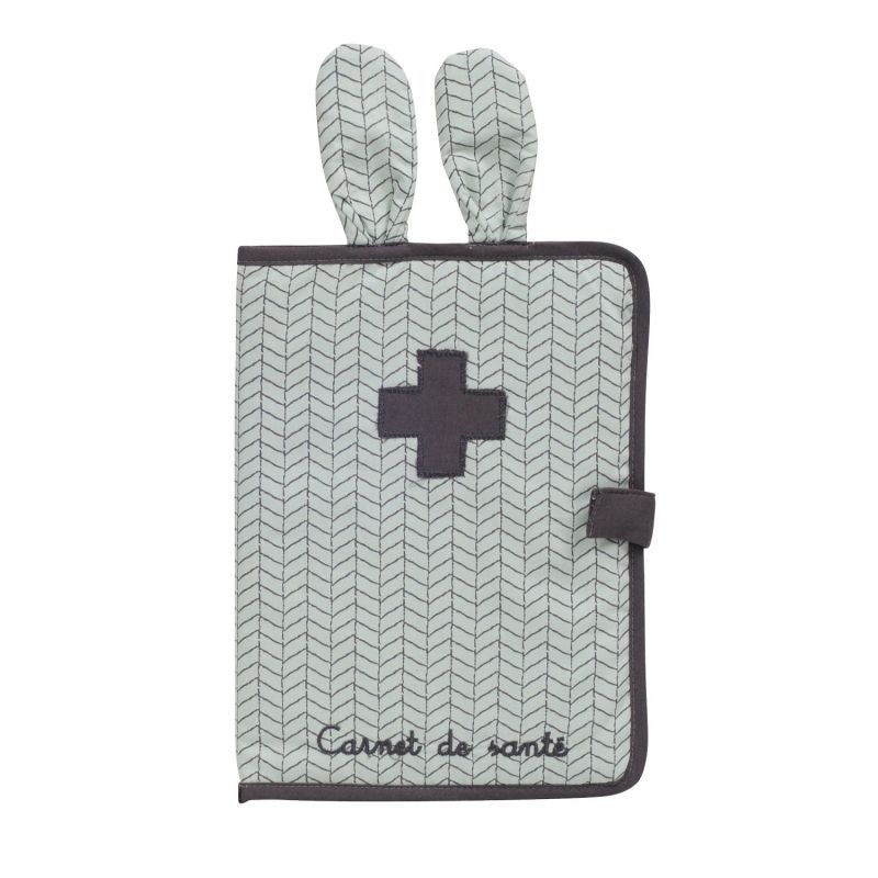 Protège carnet de santé Bonne nuit - Little Crevette Protège carnet de santé Bonne nuit - Little Crevette