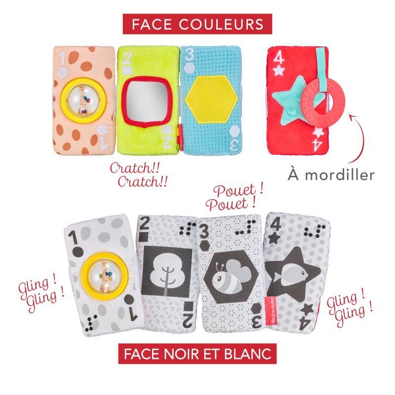 Mes cartes sensorielles - Sophie la girafe