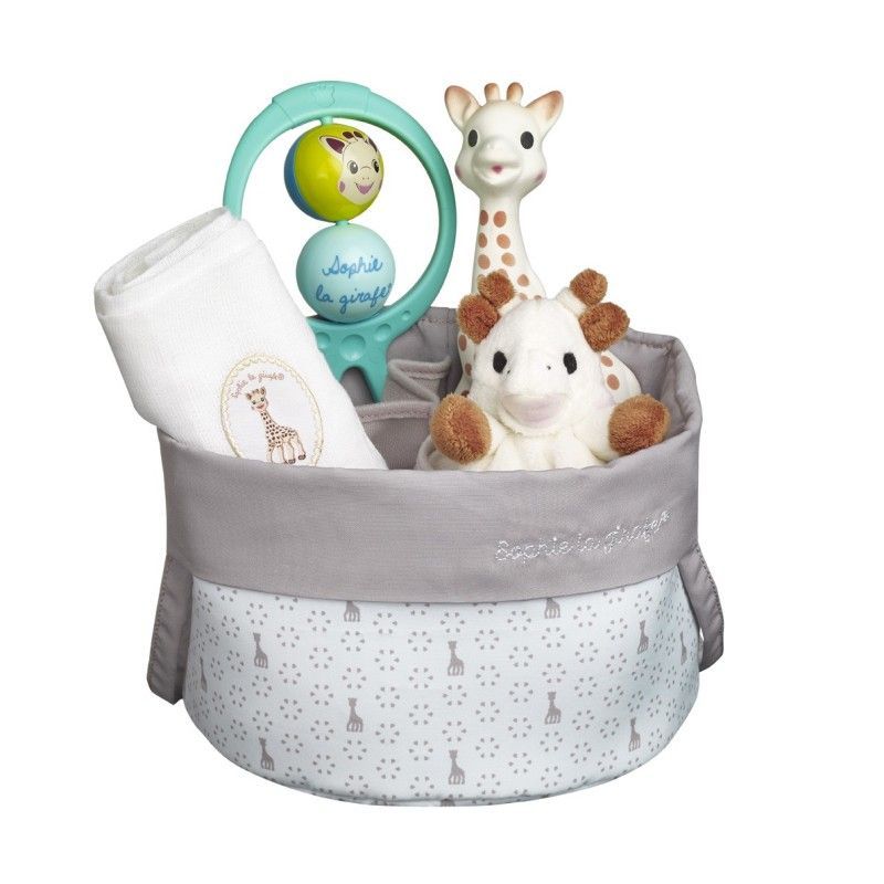 Corbeille de naissance - Sophie la girafe