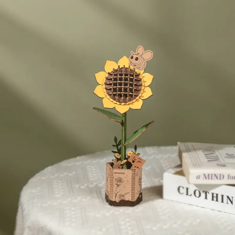 Tournesol - Wooden Bloom Craft - Rolife
