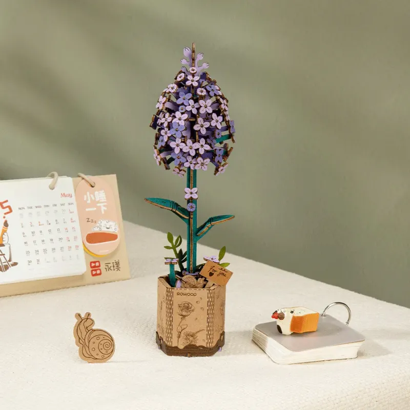 Lilas - Wooden Bloom Craft - Rolife