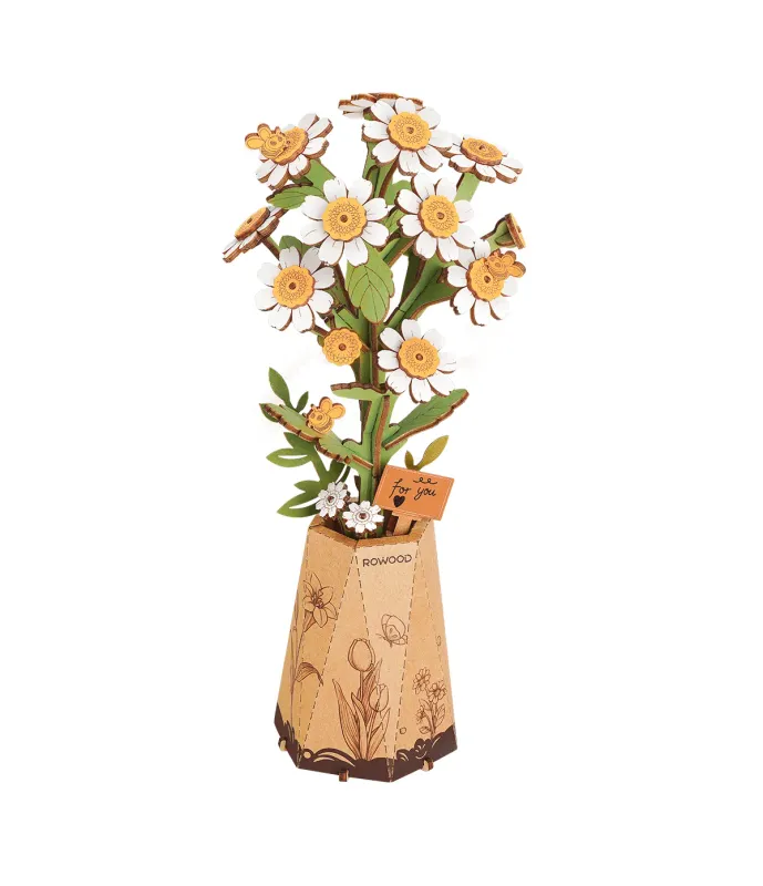 Camomille - Wooden Bloom Craft - Rolife