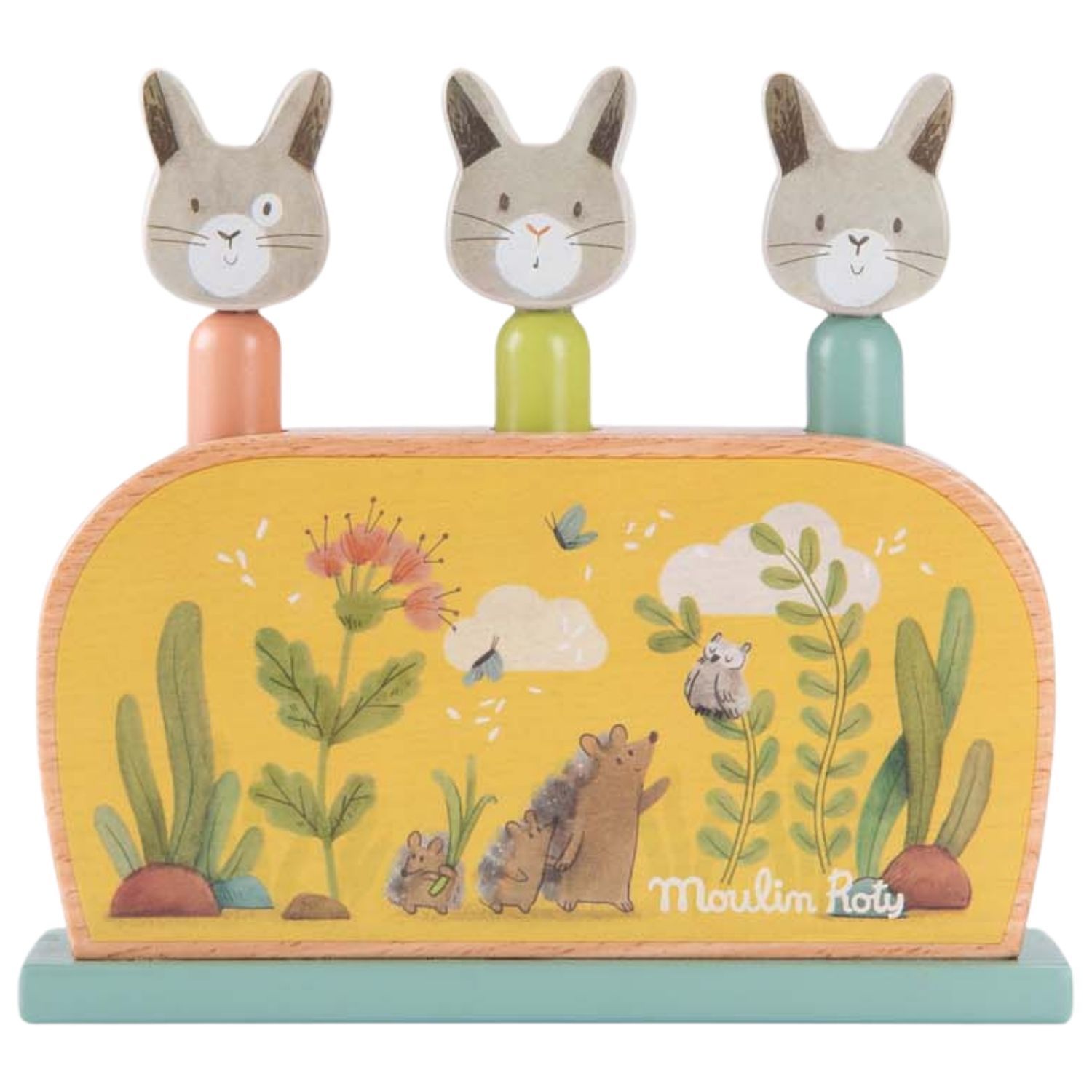 Pop-up "Trois petits lapins" - Moulin Roty