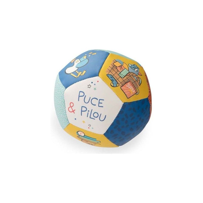 Ballon souple "Puce & Pilou" - Moulin Roty