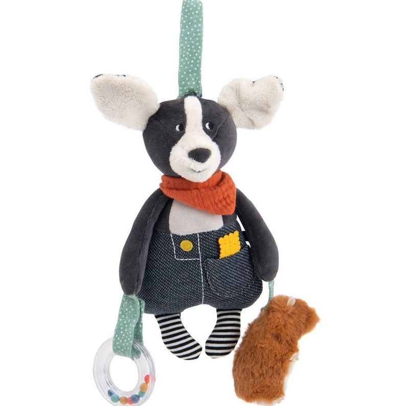 Chien Puce d'activités à suspendre "Puce & Pilou" - Moulin Roty