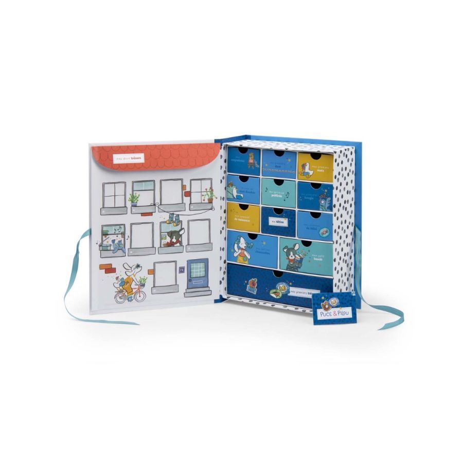 Coffret naissance "Puce et Pilou" - Moulin Roty
