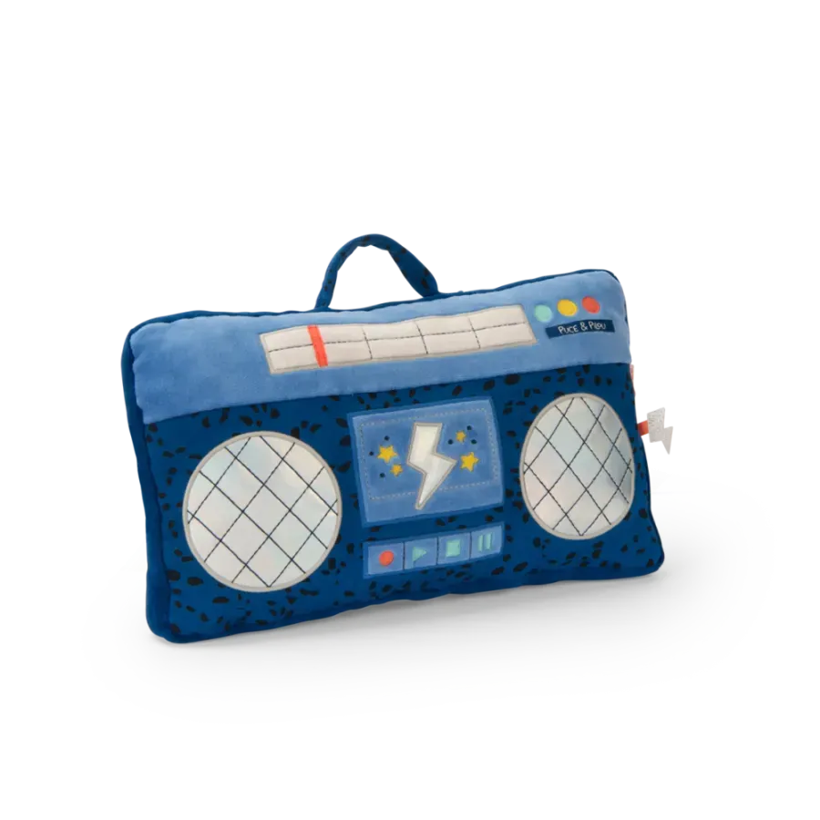 Coussin radio "Puce et Pilou" - Moulin Roty