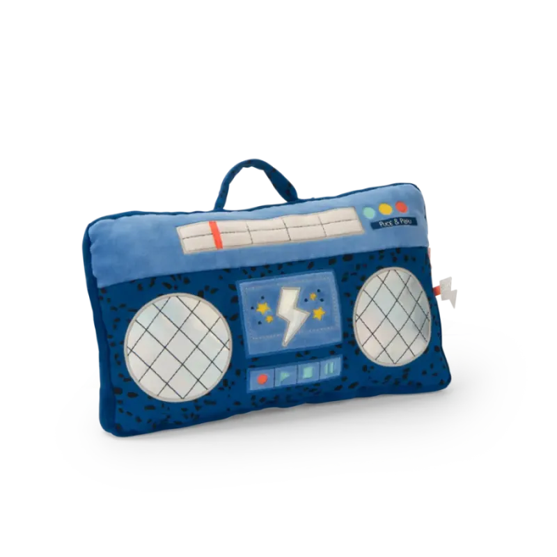 Coussin radio "Puce et Pilou" - Moulin Roty