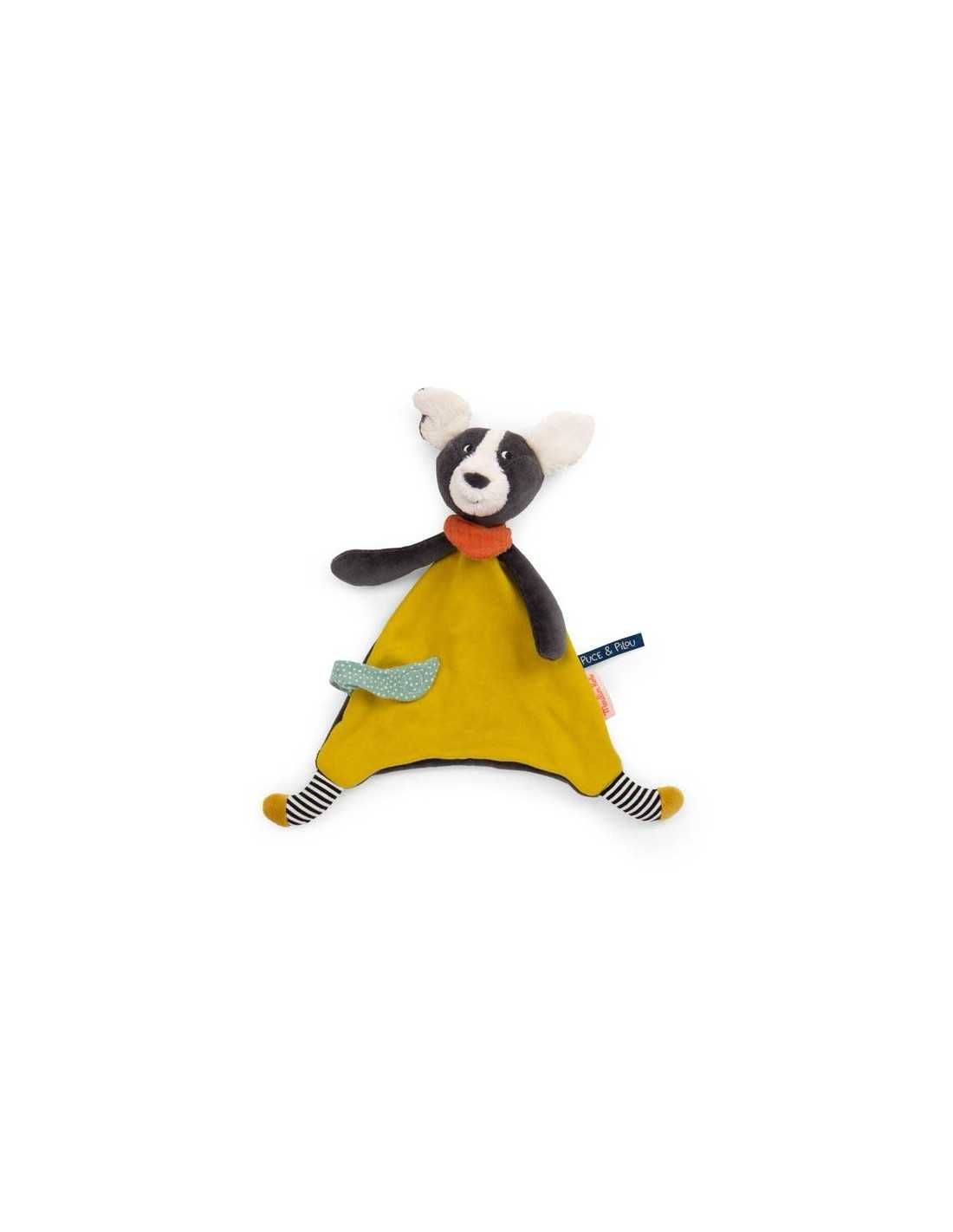 Doudou Puce jaune "Puce & Pilou" - Moulin Roty