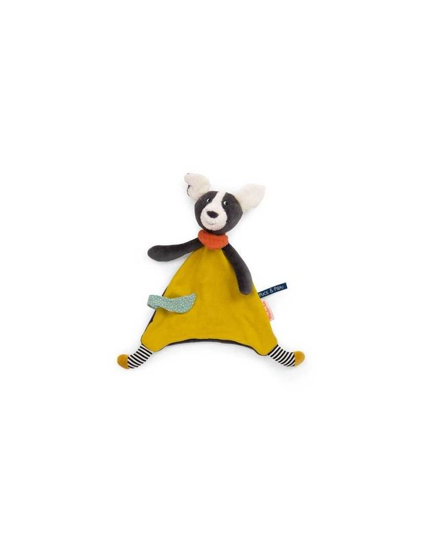 Doudou Puce jaune "Puce & Pilou" - Moulin Roty