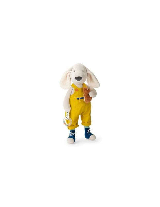 Grand chien Pilou d'activités "Puce & Pilou" - Moulin Roty