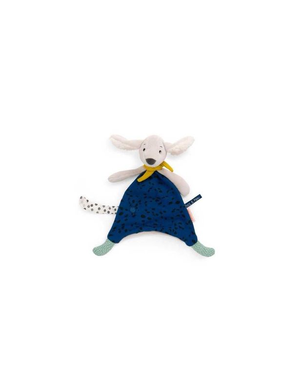 Doudou Pilou bleu "Puce & Pilou" - Moulin Roty