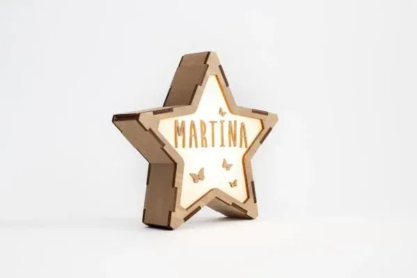 Grande étoile personnalisable - Vintiun