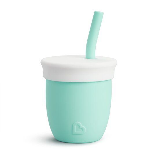 Tasse menthe 2 en 1 avec paille  118ml - Munchkin