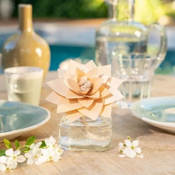 Fleur Parfumée en bois Riviera Azur - Durance