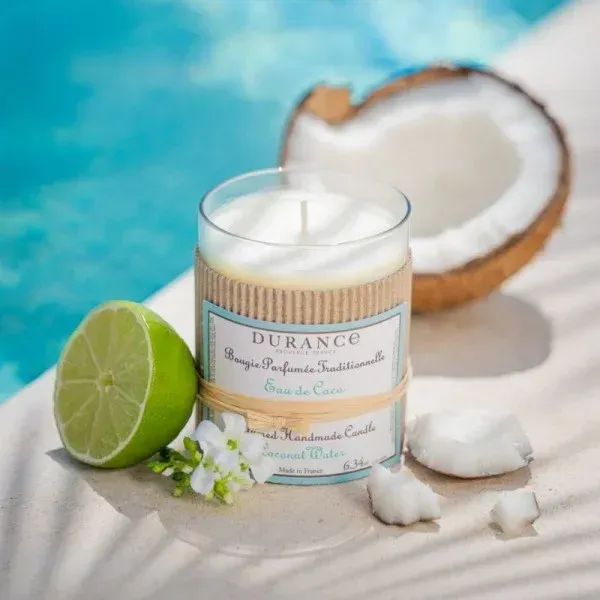 Bougie Parfumée "Eau de Coco" 180G - Durance