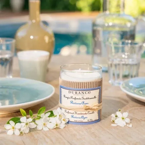 Bougie Parfumée "Riviera Azur" 180G - Durance