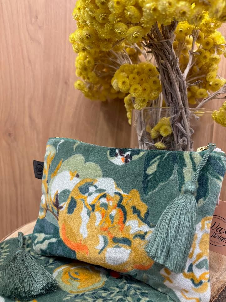 Pochettes VELVET Green