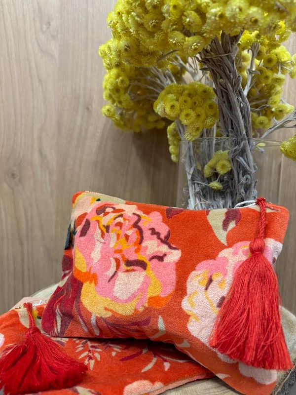 Pochettes VELVET Antique Orange Velvet