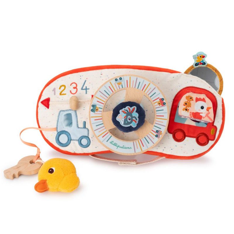 Panneau d'activités ferme en voiture - Lilliputiens