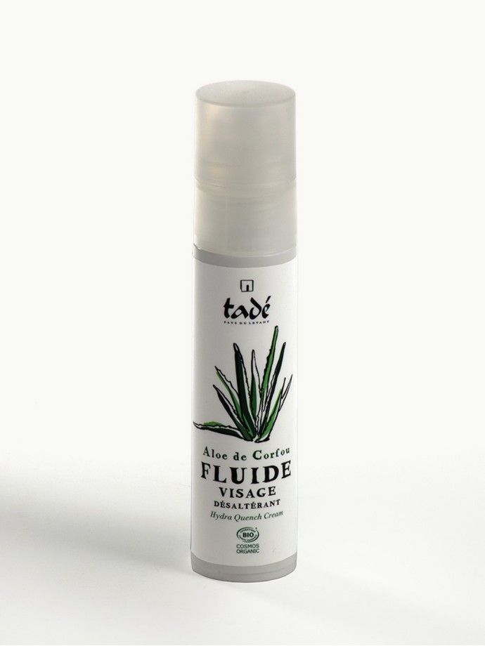 FLUIDE VISAGE DÉSALTÉRANT · Aloe de Corfou 50ml