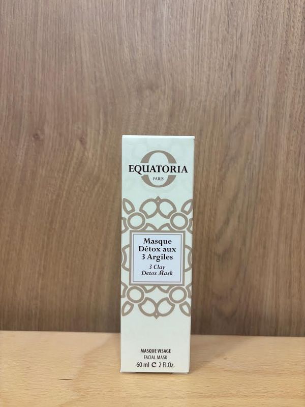 EQUATORIA Masque Détox aux 3 Argiles EQUATORIA Masque Détox aux 3 Argiles