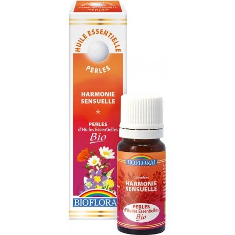 BIOFLORAL - Perle d'Huile Essentielle Bio 20 ml - Complexe Harmonie Sensuelle
