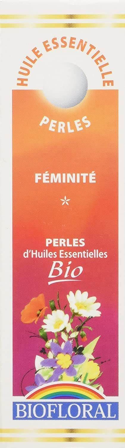 BIOFLORAL - Perle d'Huile Essentielle Bio 20 ml - Complexe Féminité