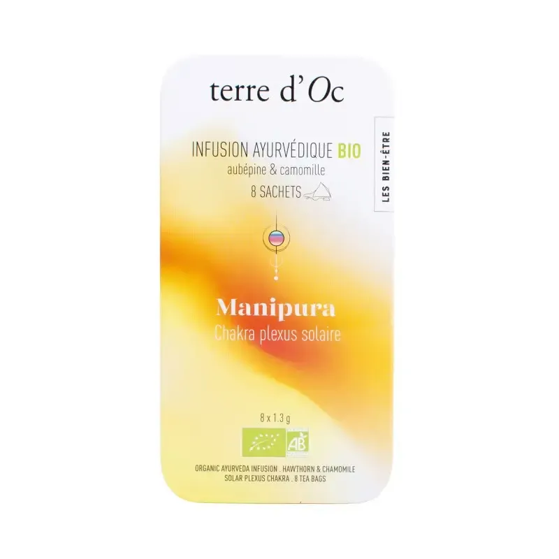 Infusion ayurvédique bio Chakra plexus solaire