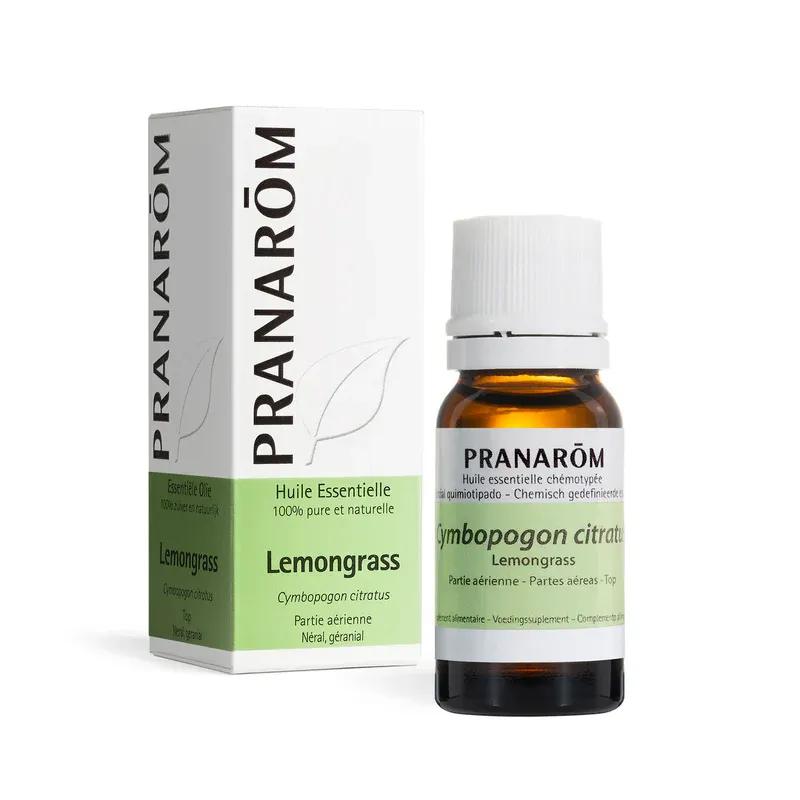 Huile Essentielle de Lemongrass 10ml - Pranarôm
