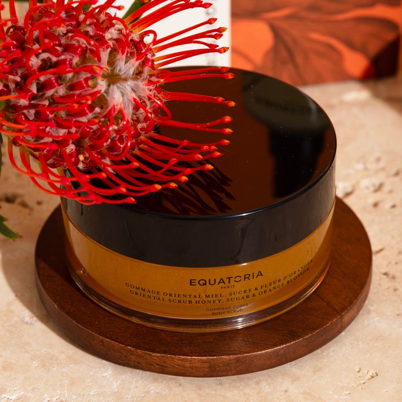 Gommage "Oriental" Miel, sucre et Fleur d'oranger 125ml - Equatoria