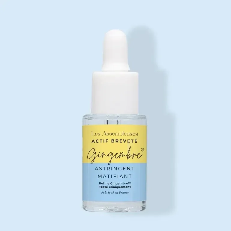 Actif Gingembre - 10ml - Astringent & Matifiant- Les Assembleuses