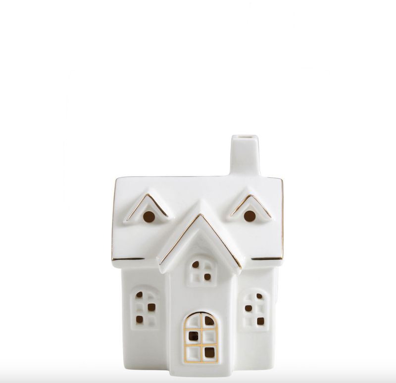 Maison décorative LED en céramique - Petit modèle